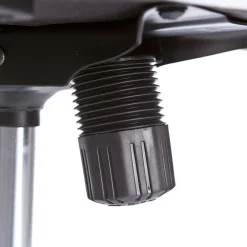 Wohnen Grauer Chefsessel aus Mesh & Kunstleder - Echora