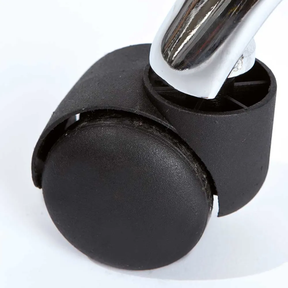 Wohnen Grauer Chefsessel aus Mesh & Kunstleder - Echora