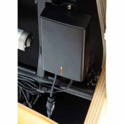 Wohnen Grauer Fernsehessel Enjisaco mit ausklappbarer Schlaffunktion