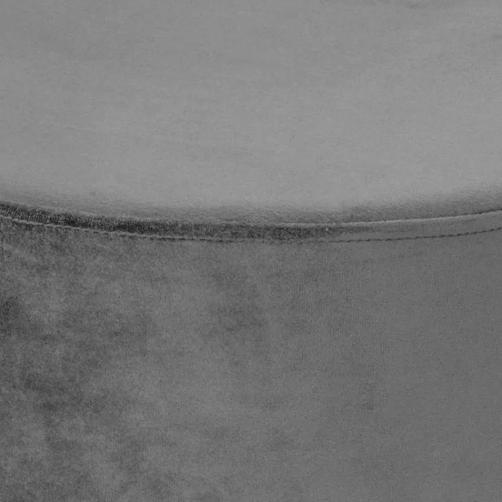 Wohnen Grauer Hocker mit 55 cm Durchmesser - Marina