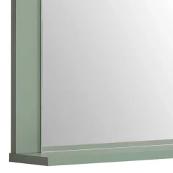 Wohnen Spiegel|Flurspiegel*Graugrüner Spiegel mit Ablage - Velmarun