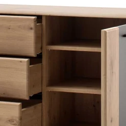 Wohnen Große Design Kommode mit Türfach - Larinca