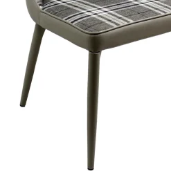 Wohnen Küchen-Essgruppen|Esszimmer Komplett*Große Essgruppe in Grau Weiß Mervellin mit Bank (sechsteilig)