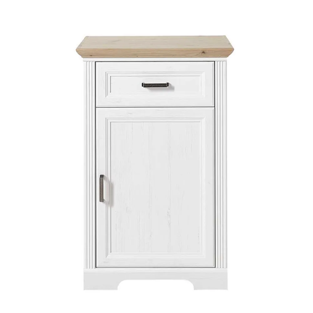 Wohnen Große Flurmöbel Kombi Landhaus - Nurelcas (fünfteilig)