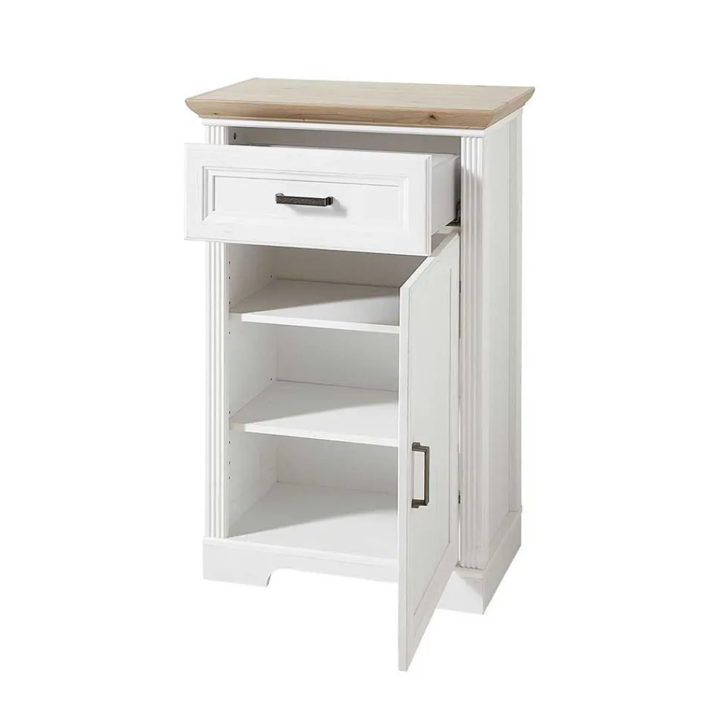 Wohnen Große Flurmöbel Kombi Landhaus - Nurelcas (fünfteilig)