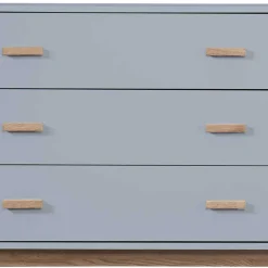 Wohnen Sideboards*Große Kombi-Kommode in Grau mit Eiche - Caldaro