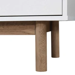 Wohnen Küchenschränke|Sideboards*Große Kombi-Kommode in Weiß mit Eiche - Savuta