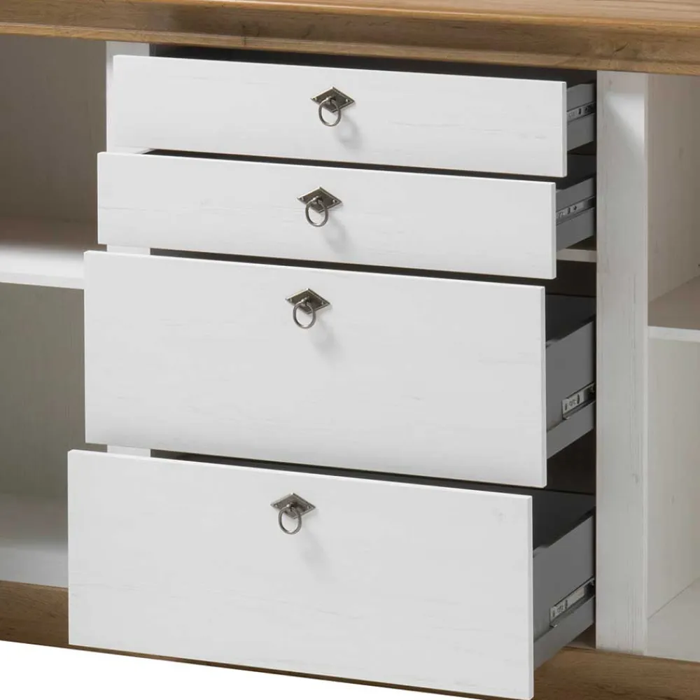 Wohnen Große Landhaus Anrichte zweifarbig - Diatara