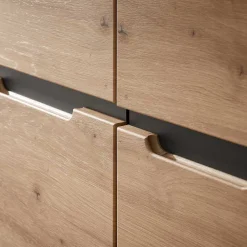 Wohnen Büroschränke*Großer Officeschrank mit Doppeltür - Kuetra