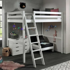 Wohnen Kinderzimmer Komplett*Großes Hochbett & Schlafsessel - Tamyno (dreiteilig)