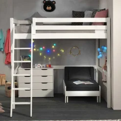 Wohnen Kinderzimmer Komplett*Großes Hochbett & Schlafsessel - Tamyno (dreiteilig)
