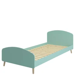 Wohnen Kinderbetten|Kindermöbel*Großes Kinderbett in Mint & Eiche - Vrespa