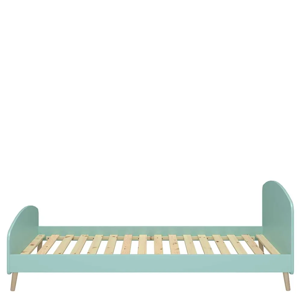 Wohnen Kinderbetten|Kindermöbel*Großes Kinderbett in Mint & Eiche - Vrespa