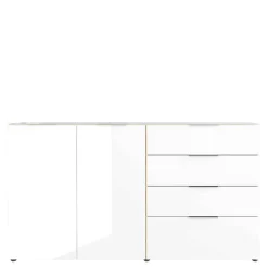 Wohnen Sideboards & Kommoden|Wohnzimmerschränke*Großes Sideboard in Wildeiche & Weiß - Riodna