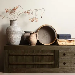 Wohnen Asiatische Möbel*Großes TV Lowboard im Japandi Design - Vinzenzo