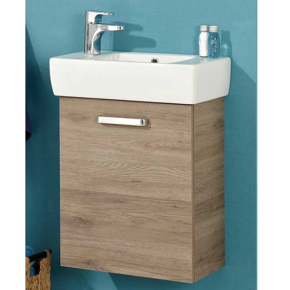 Wohnen Gäste-WC Waschtisch mit Becken - Lemi