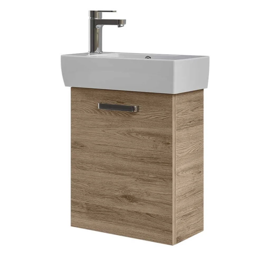 Wohnen Gäste-WC Waschtisch mit Becken - Lemi