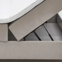 Wohnen Braune Möbel*H3 Komplettbett mit Bettkasten in Hellbraun - Furcia