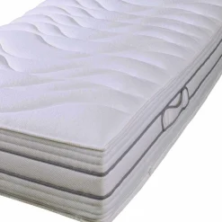 Wohnen H4 Matratze mit Taschenfederkern 7-Zonen Cruba Bezug mit Klimaband