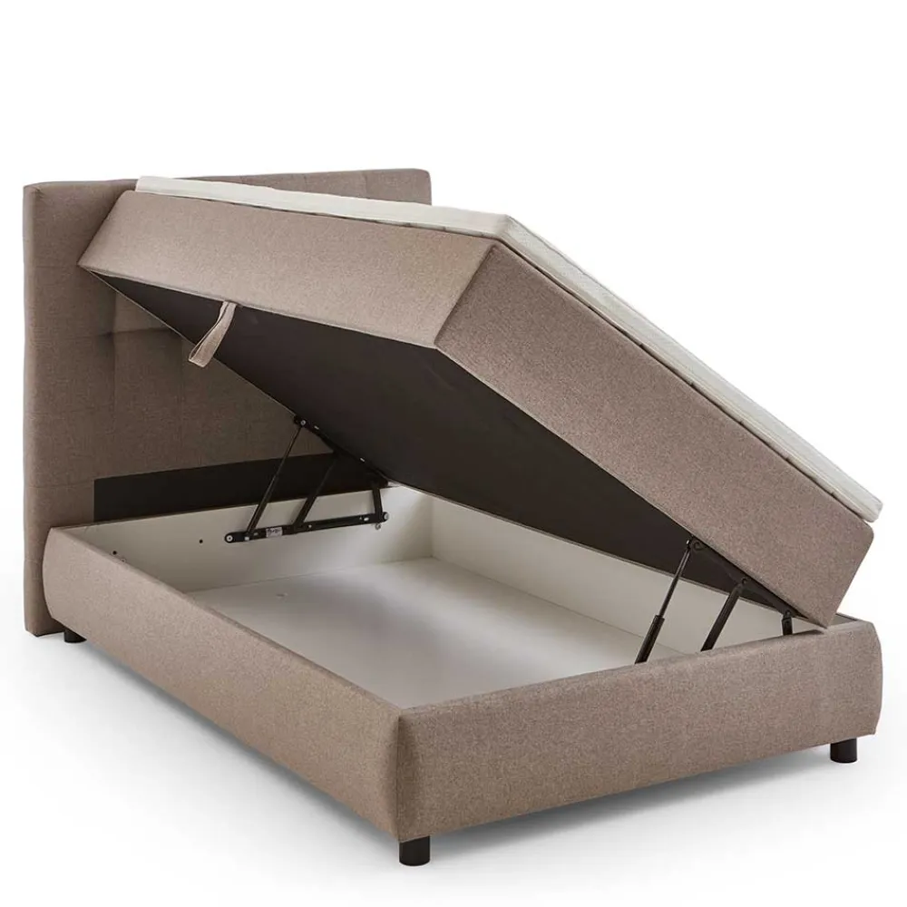 Wohnen H2 Polsterbett mit Topper und 7-Zonen-TTF-Matratze - Zikalu