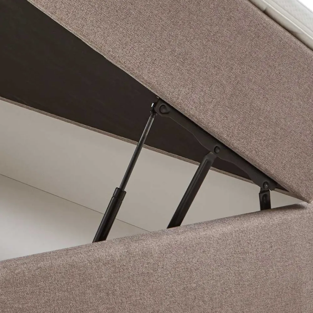 Wohnen H2 Polsterbett mit Topper und 7-Zonen-TTF-Matratze - Zikalu