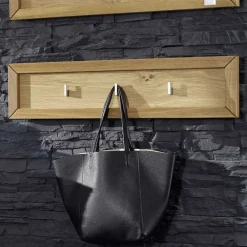 Wohnen Hakenleiste Natrius aus Wildeiche Massivholz