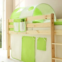 Wohnen Kindermöbel|Kinderbetten*Halbhochbett Standings aus Kiefer Massivholz