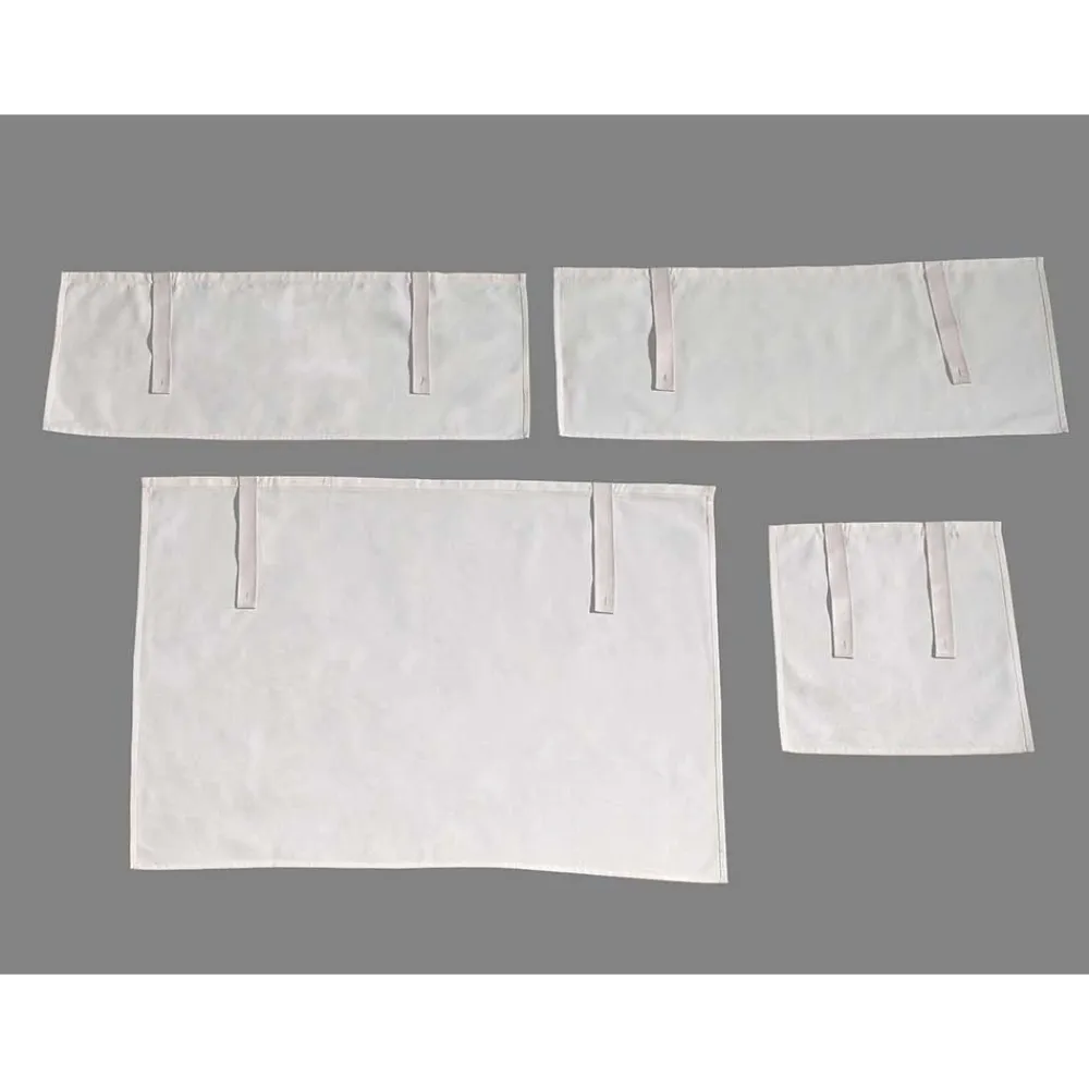 Wohnen Kindermöbel|Kinderbetten*Halbhohes Hausbett für Kinder in Weiß - Tabitana