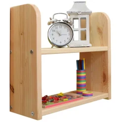 Wohnen Kindermöbel|Kinderbetten*Halbhohes Kinder Spielbett in Kiefer Natur - Duane