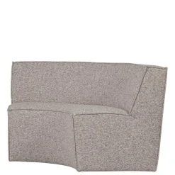 Wohnen Küchenbänke|Esszimmerbänke*Halbrundes Esstisch-Sofa in Beigegrau meliert - William