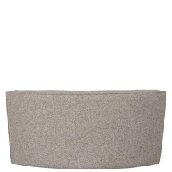 Wohnen Küchenbänke|Esszimmerbänke*Halbrundes Esstisch-Sofa in Beigegrau meliert - William