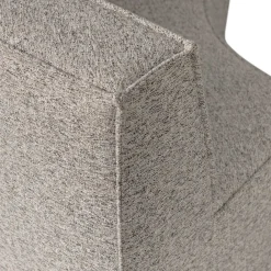 Wohnen Küchenbänke|Esszimmerbänke*Halbrundes Esstisch-Sofa in Beigegrau meliert - William