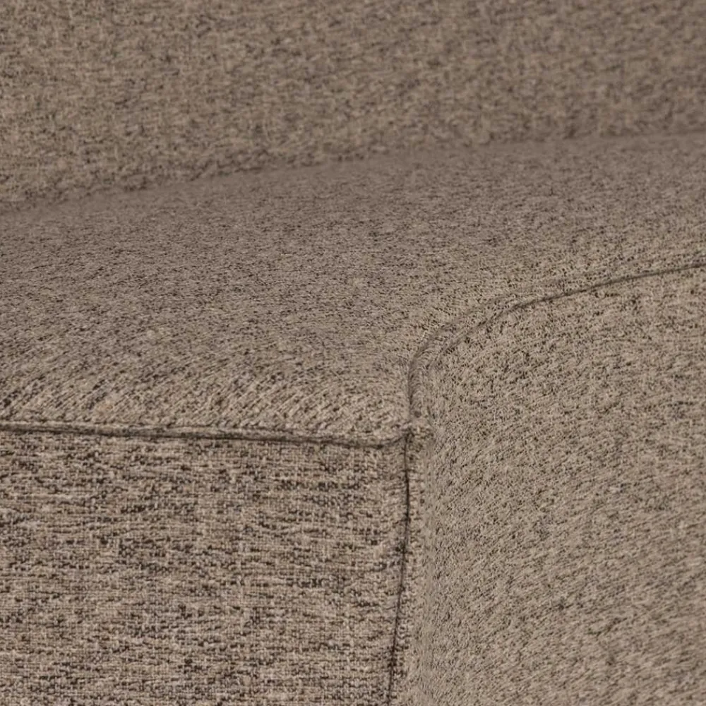 Wohnen Küchenbänke|Esszimmerbänke*Halbrundes Esstisch-Sofa in Dunkelbraun - Sentiagamo