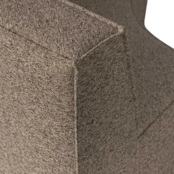 Wohnen Küchenbänke|Esszimmerbänke*Halbrundes Esstisch-Sofa in Dunkelbraun - Sentiagamo