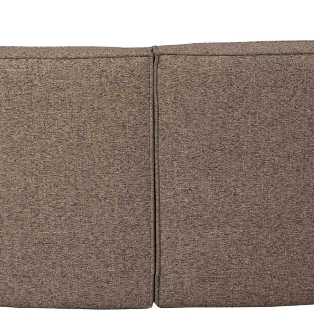 Wohnen Küchenbänke|Esszimmerbänke*Halbrundes Esstisch-Sofa in Dunkelbraun - Sentiagamo