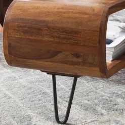 Wohnen Handgearbeiteter Design-Couchtisch modern - Lenza