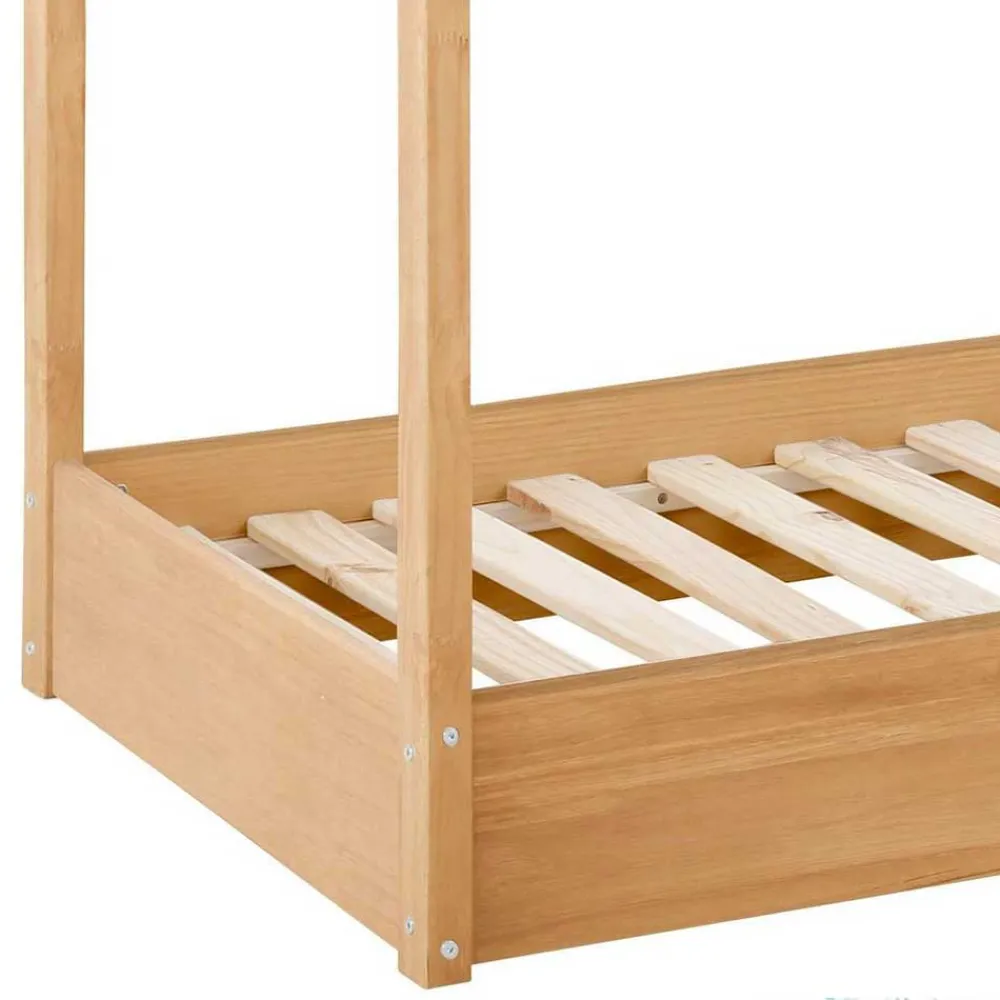 Kinder Wohnen Haus Form Kinderbett 90x200 cm - Oktay