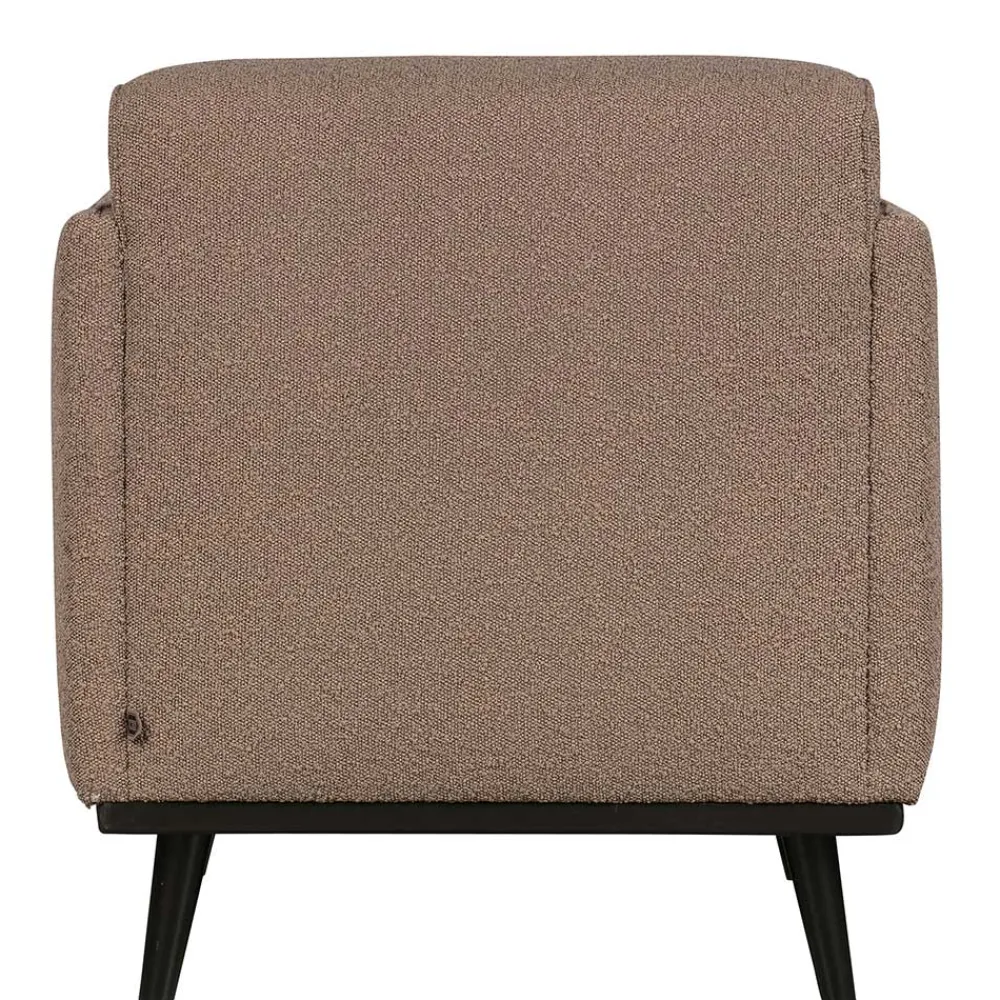 Wohnen Sessel & Hocker|Sessel*Hellbrauner Boucle Sessel mit Federkern - Bratannio