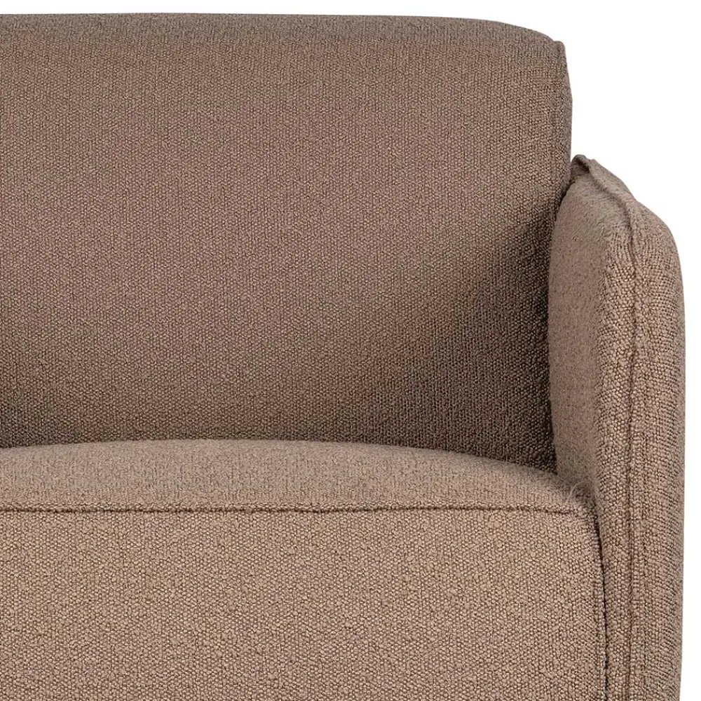 Wohnen Sessel & Hocker|Sessel*Hellbrauner Boucle Sessel mit Federkern - Bratannio