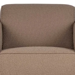 Wohnen Sessel & Hocker|Sessel*Hellbrauner Boucle Sessel mit Federkern - Bratannio