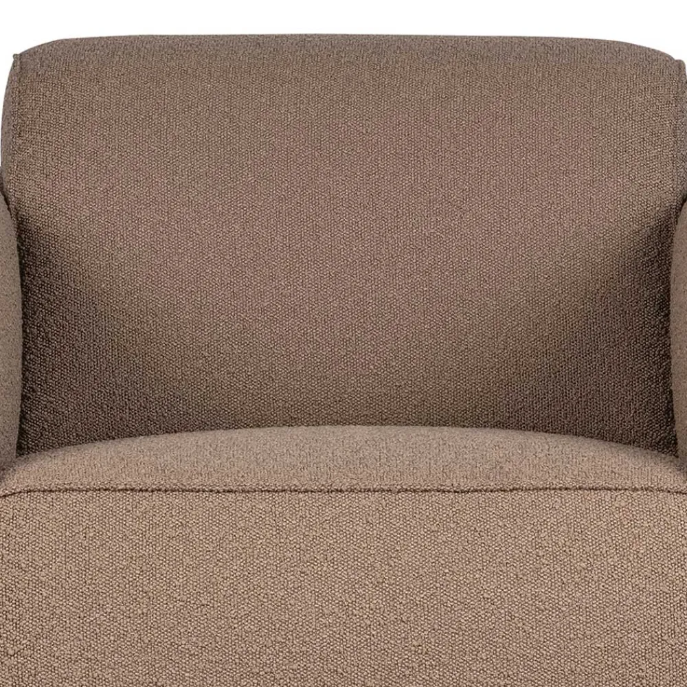 Wohnen Sessel & Hocker|Sessel*Hellbrauner Boucle Sessel mit Federkern - Bratannio