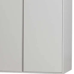 Wohnen Naturholzmöbel|Massivholzmöbel*Hellgrauer Kleiderschrank in modernem Design - Bai