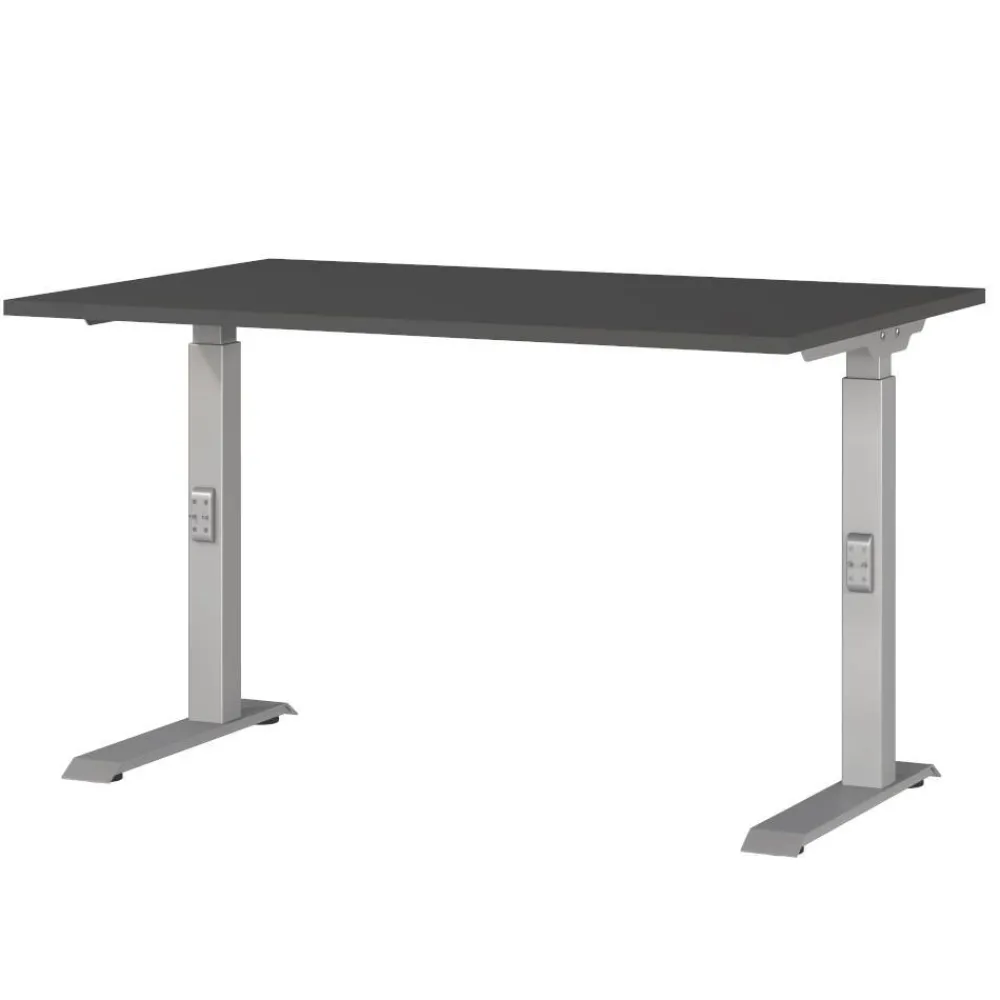 Wohnen Höhenverstellbarer Bürotisch zum Stehen und Sitzen - Pitovija