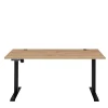 Wohnen Höhenverstellbarer Bürotisch in Wildeiche - Emly