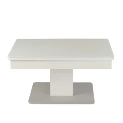 Wohnen Höhenverstellbarer Couchtisch Greeno in Weiß