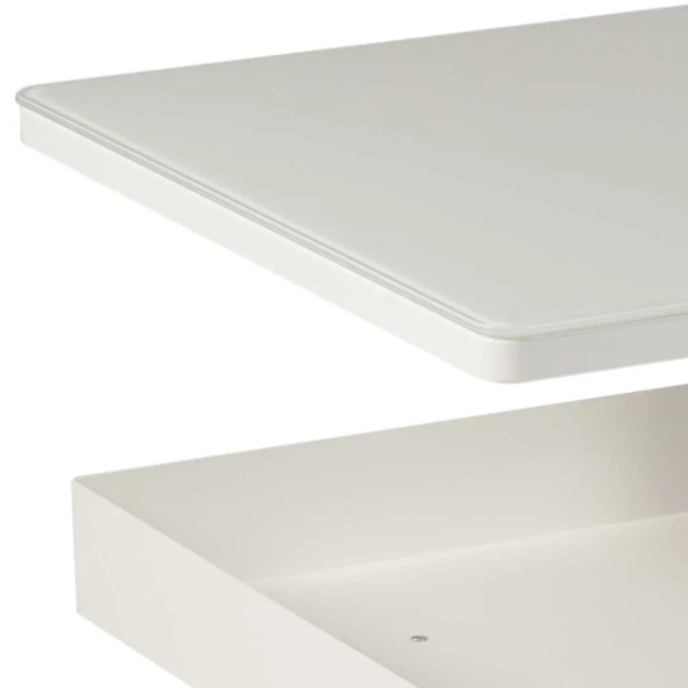 Wohnen Höhenverstellbarer Couchtisch Greeno in Weiß