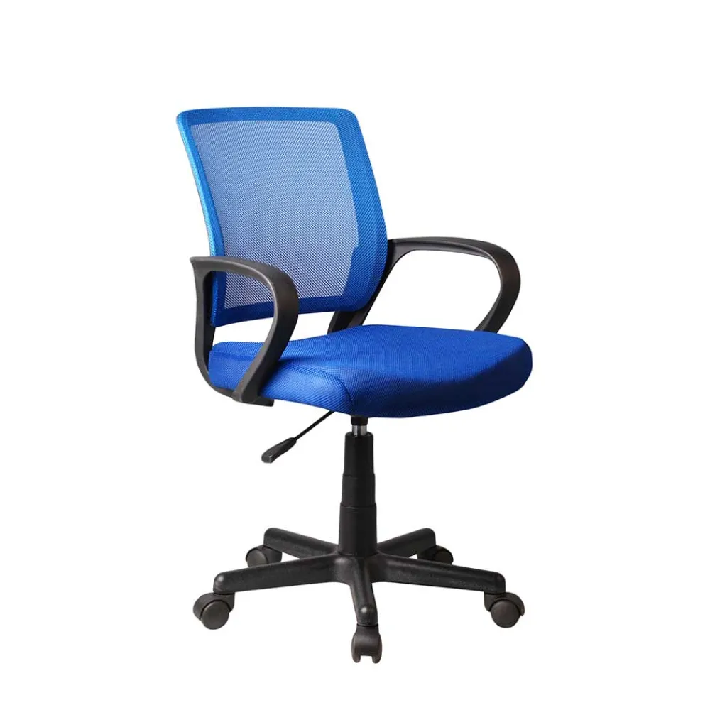 Wohnen Höhenverstellbarer Drehstuhl mit Armlehnen - Zurian