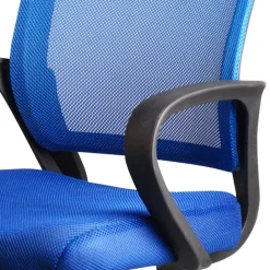 Wohnen Höhenverstellbarer Drehstuhl mit Armlehnen - Zurian