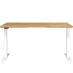 Wohnen Weiße Möbel|Bürotische*Höhenverstellbarer Officetisch elektrisch - Stellario