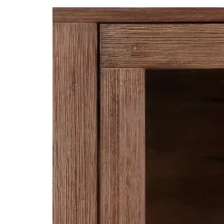 Wohnen Vitrinen|Wohnzimmer-Vitrinen*Highboard aus Akazie Massivholz und Glas - Ruffes